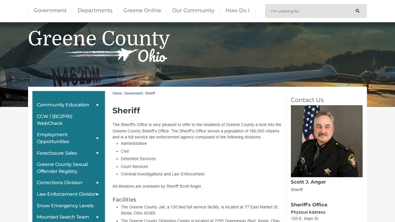 Sheriff | Greene County, OH - Official Website